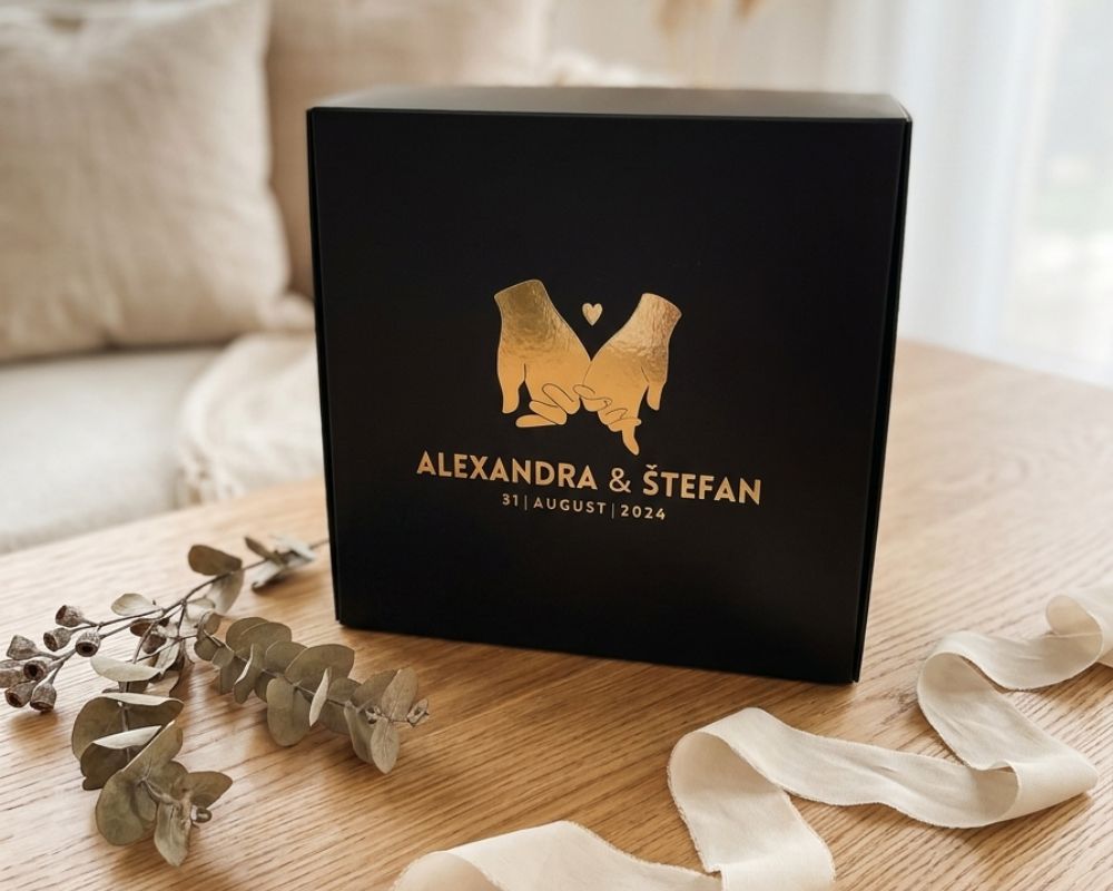 Luxusná svadobná video kniha s displejom